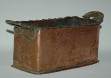 antikes Kupfer Gefäß mit